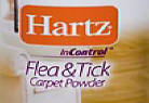 Hartz InControl Flea & Tick Carpet Powder