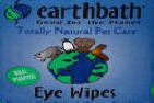 Earthbath Totally Natural Pet Care Eye Wipes