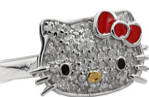 Hello Kitty Cat jewelry- Sweet Statements Diamond Ring