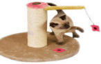 Zanies Flower Power Coral Color Scratching Post