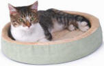 Thermo-Kitty Cuddle Up Heated Cat Bed