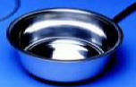 1 Quart Heated Stainless Steel Cat Bowl