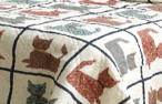 Cat linens Print Quilt