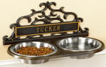 personalized cat bowl