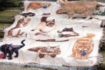 Curious Kitties Tapestry Tapestry Throw Blanket Blanket