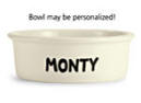 Personalized Hand Painted cat Bowls
