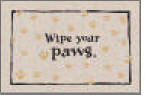 Wipe Your Paws catDoormat