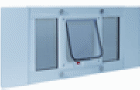 Ideal Fast Sash 4-Way Locking Cat Door Flap