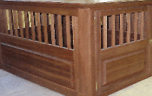 Mahogany Wood cat cage