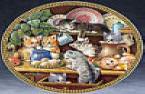 Kitchen Capers Cat Collector Plate