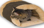 Thermo Crinkle Tunnel Heated Pet Bed