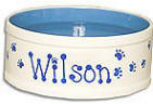 personalized cat bowl