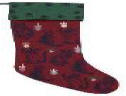 Cat Lovers Kitty Holiday Christmas Stocking