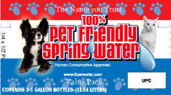 pet water